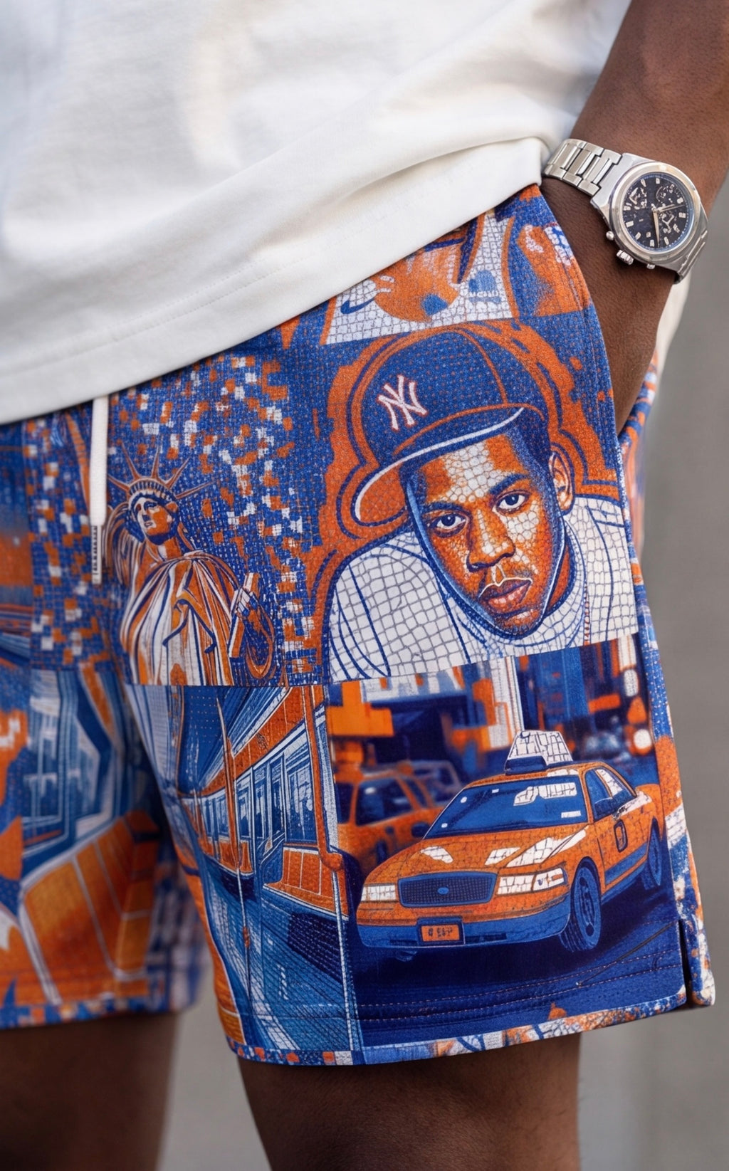 City of Dreams Mosaic Shorts