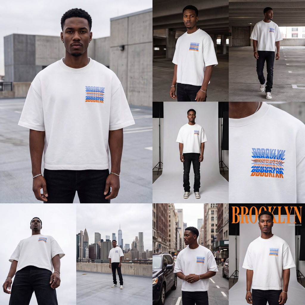 Brooklyn Motion Heavyweight French Terry Tee