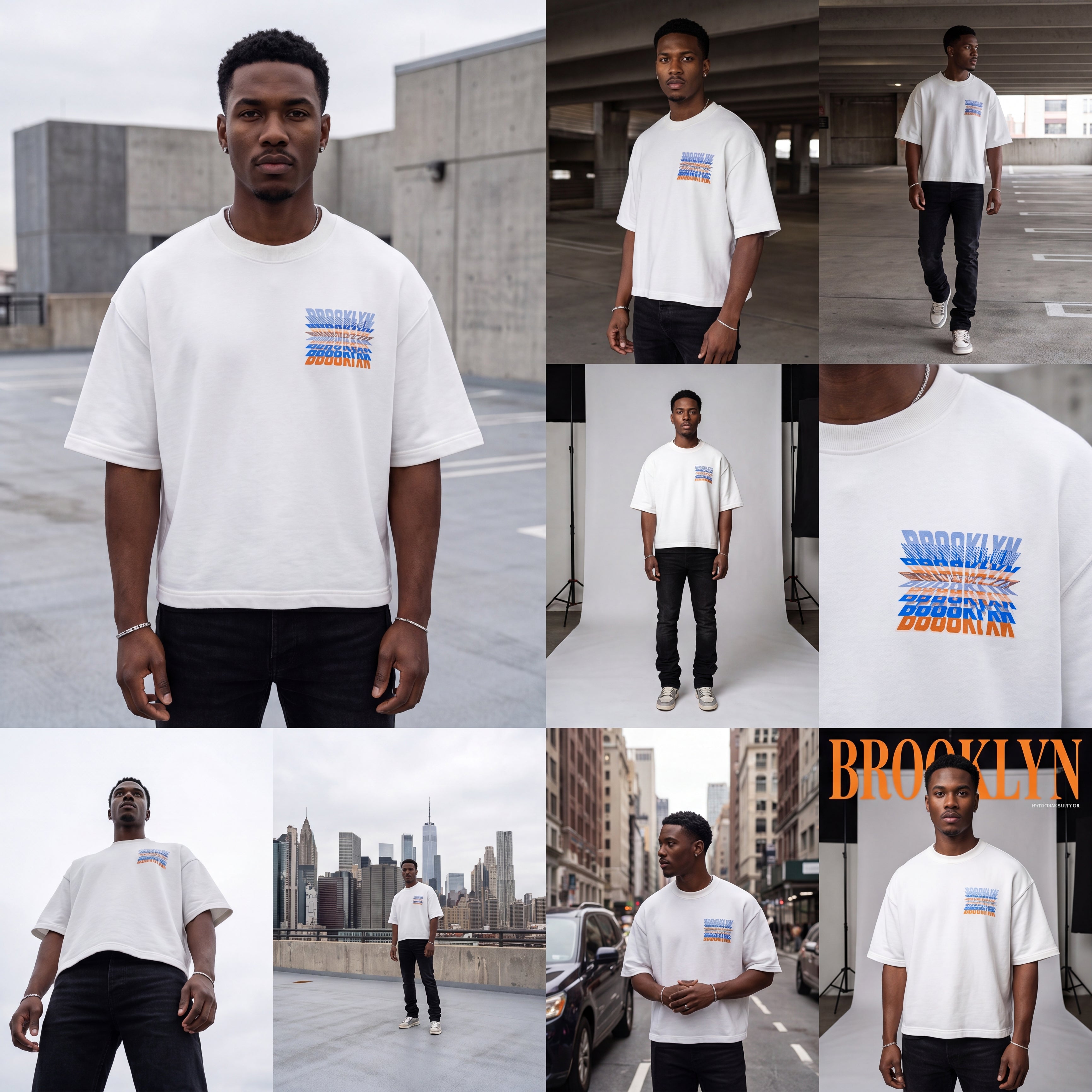 Brooklyn Motion Heavyweight French Terry Tee