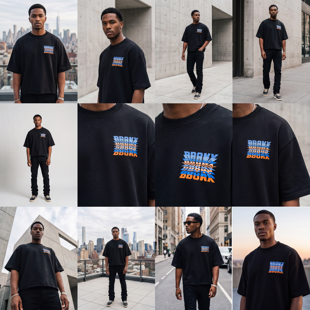 Bronx Behavior Heavyweight French Terry Tee