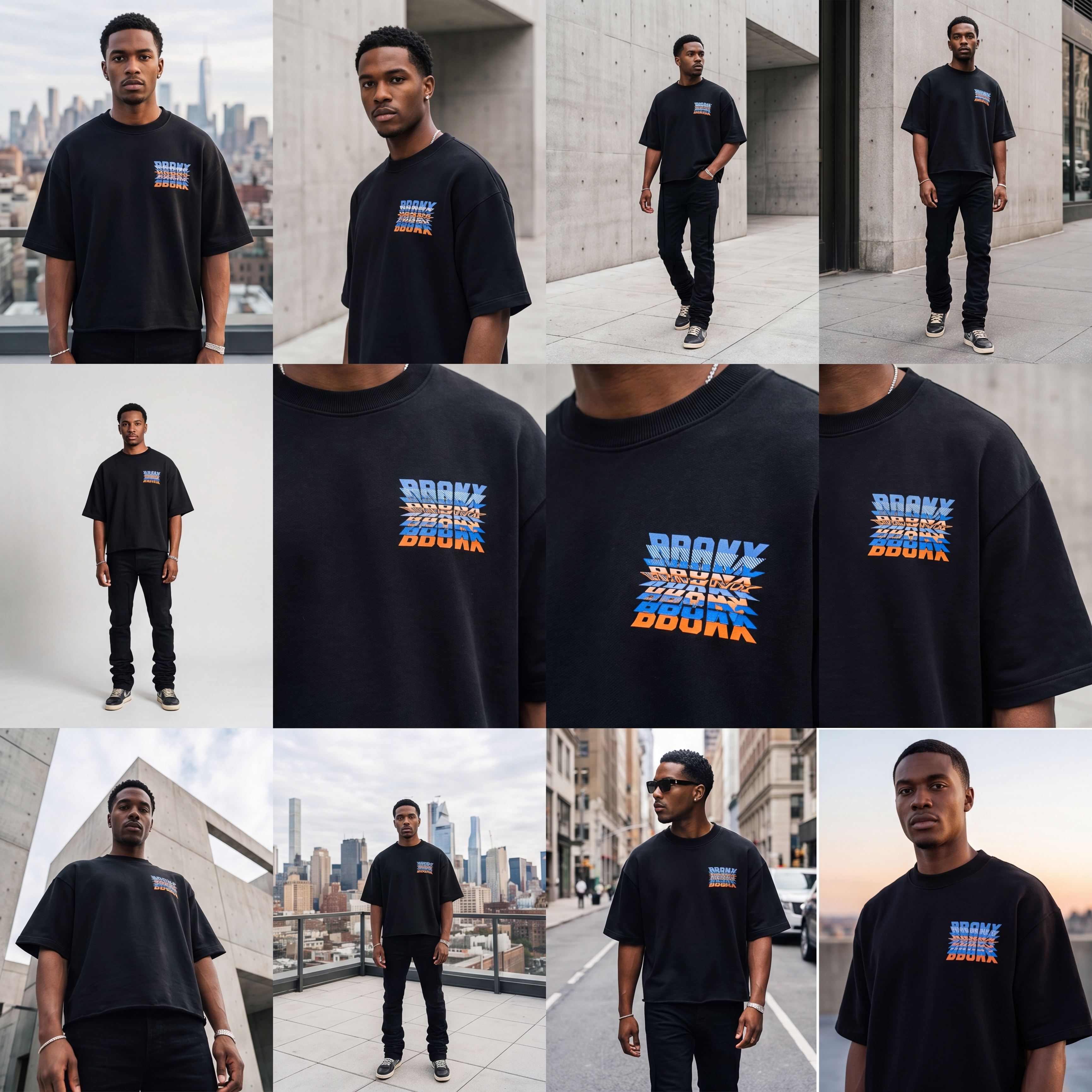 Bronx Behavior Heavyweight French Terry Tee
