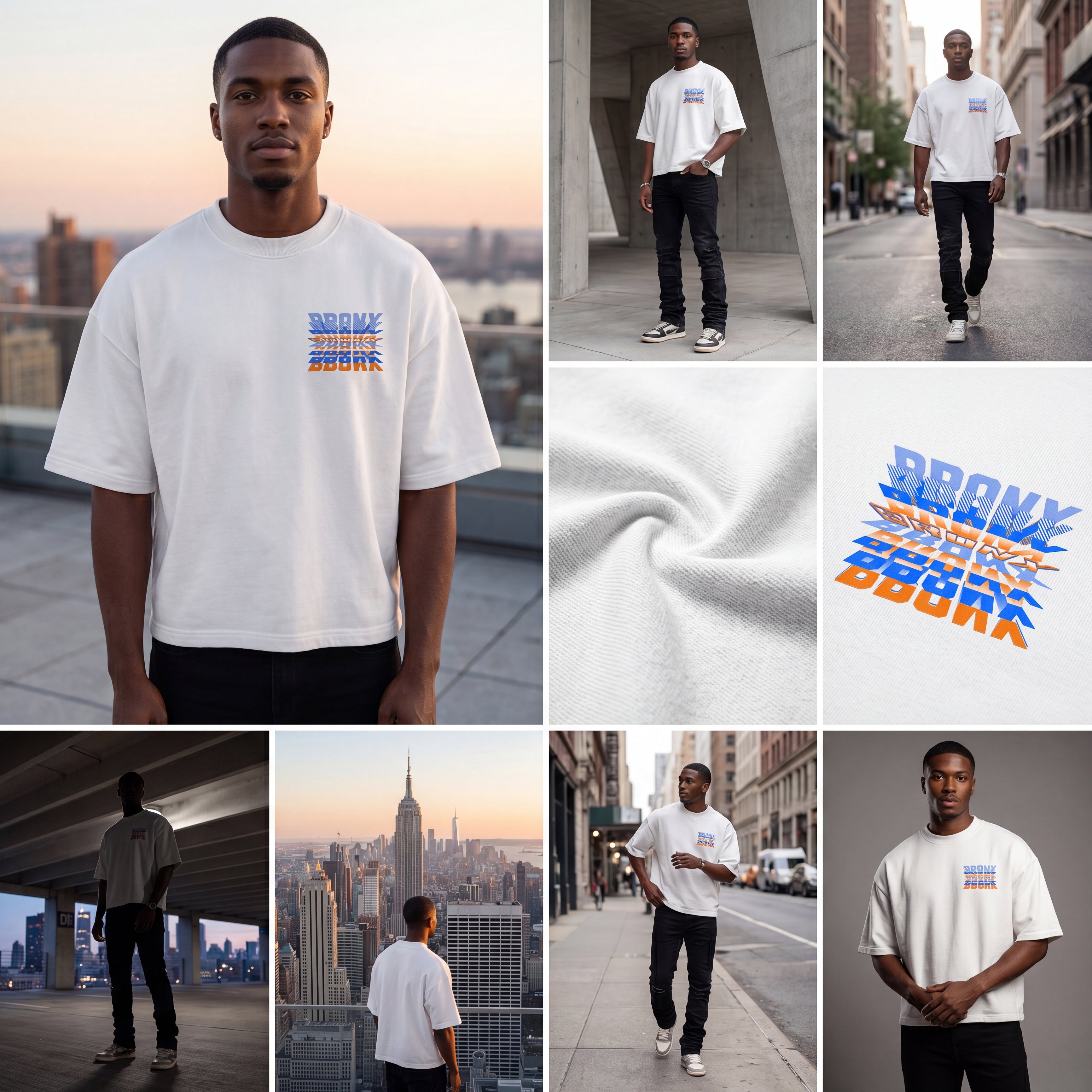 Bronx Behavior Heavyweight French Terry Tee