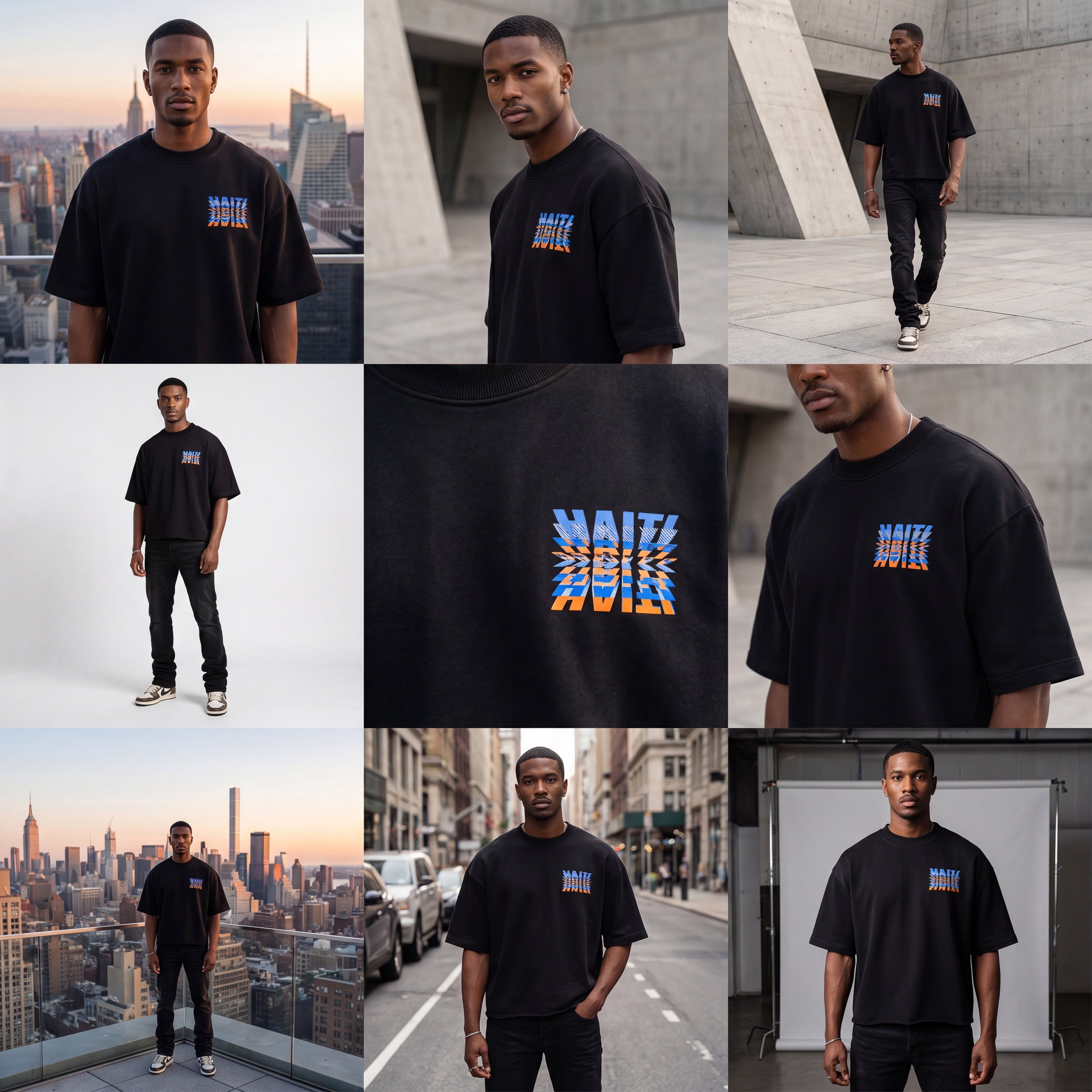 Haiti Forever Heavyweight French Terry Tee