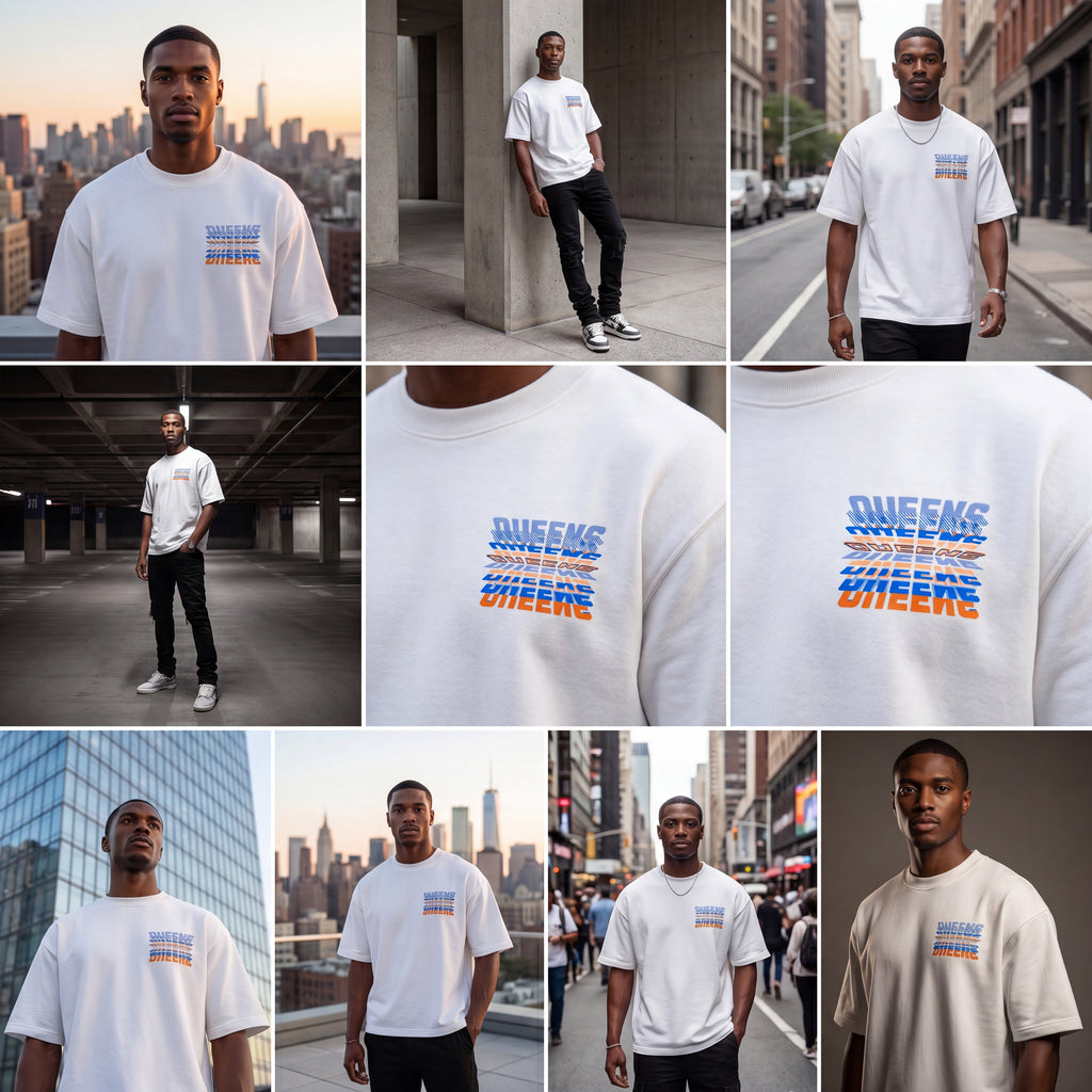 Queens State of Mind Heavyweight French Terry Tee