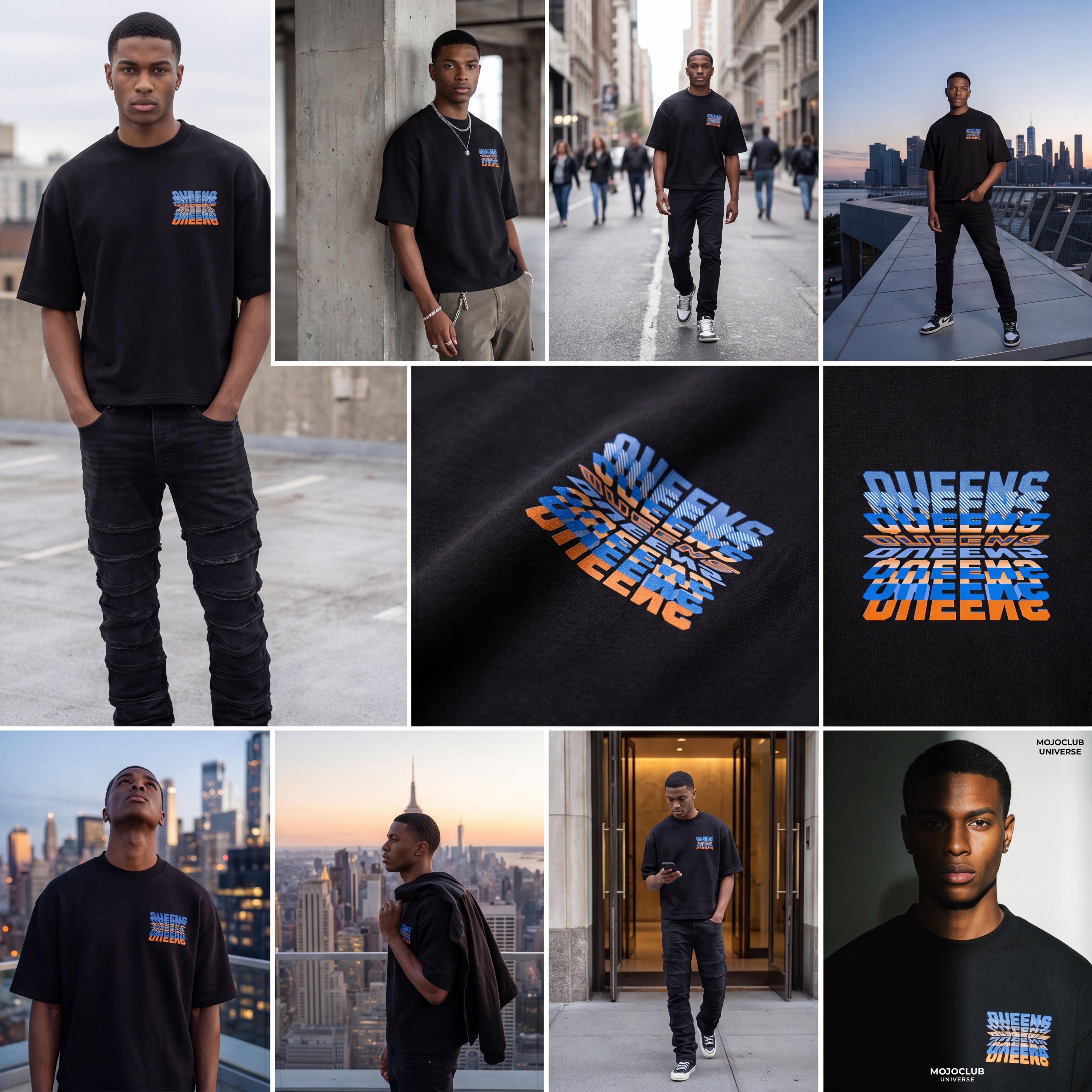 Queens State of Mind Heavyweight French Terry Tee